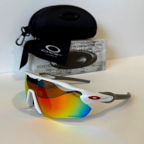 Oakley Other - Oakley Radar EV PRIZM Polarized OO9208 White-Gray Frame